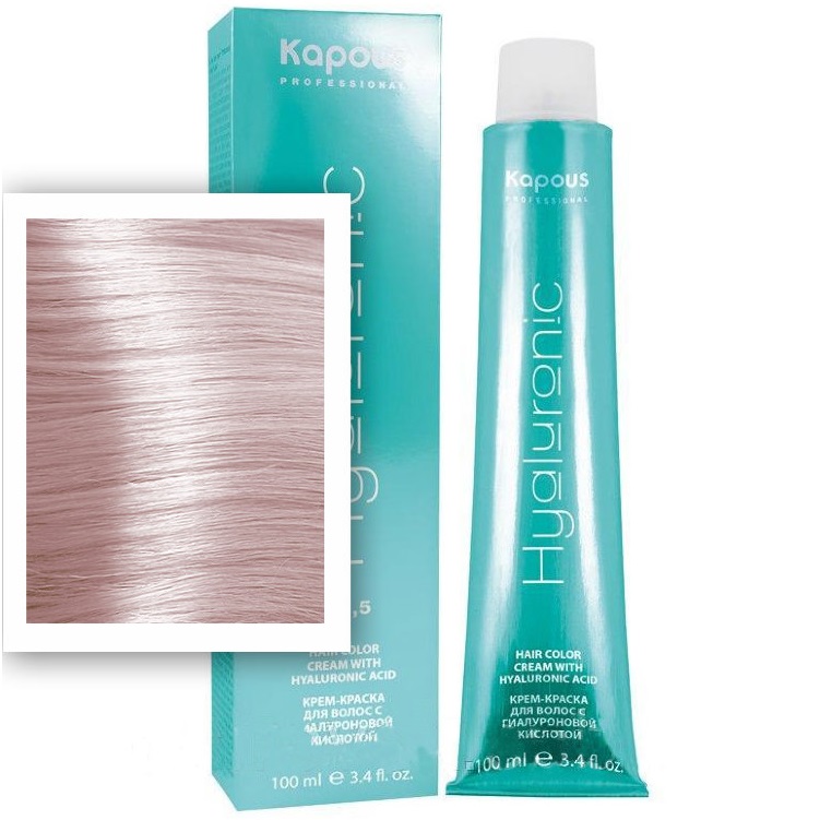 Kapous крем-краска для волос 10 02 перламутрово-платиновый блонд 100 мл